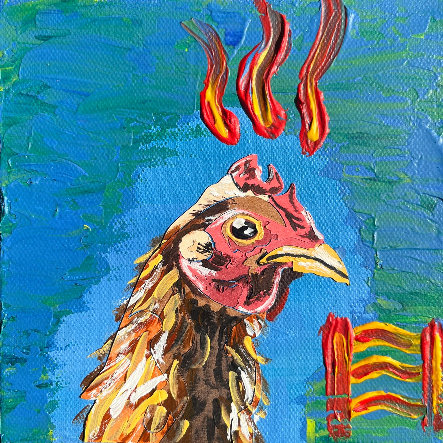 Pollo Finka (6” x 6”)