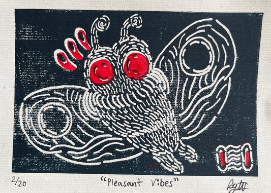 Pleasant Vibes (5” x 7”)