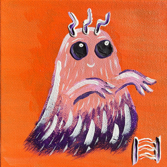 Mostly Ghostly (6” x 6”)