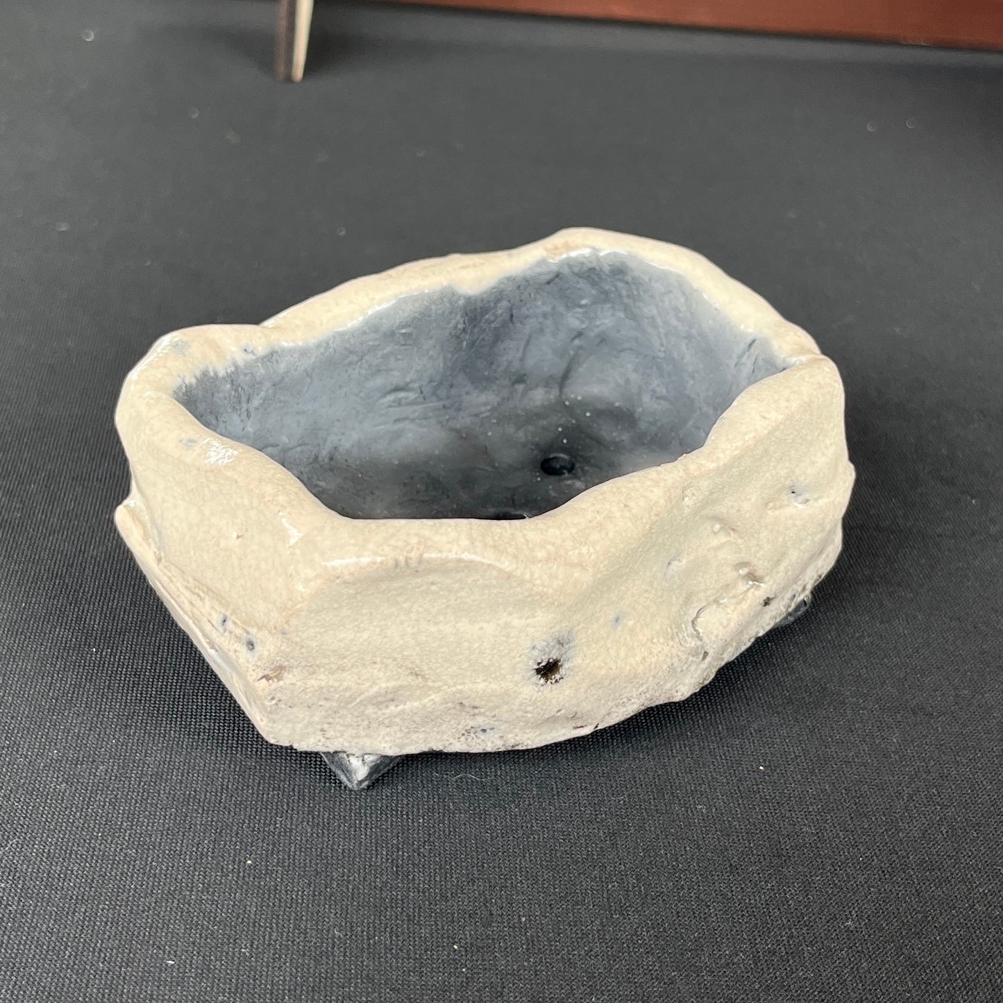 Raku Succulent/Bonsai Pot #5 (No Plant)