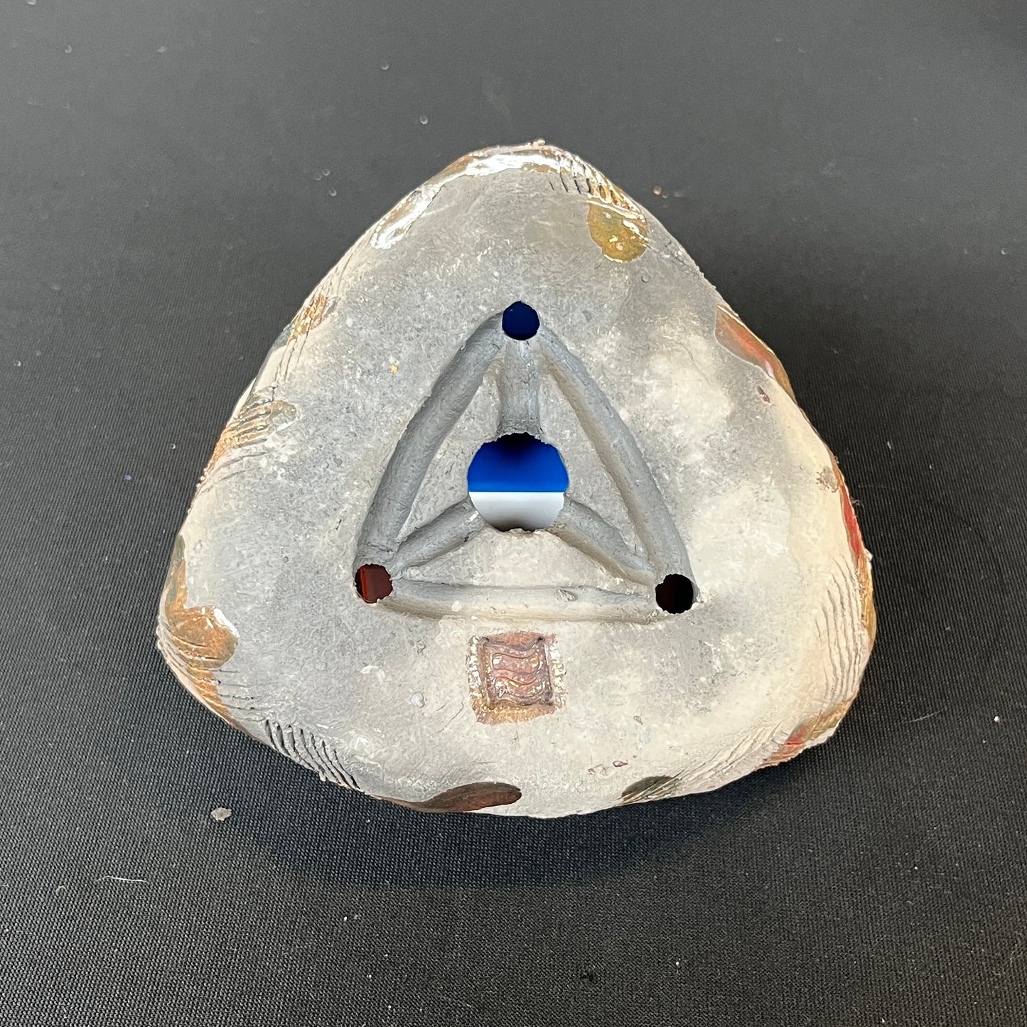 Raku Succulent/Bonsai Pot #12 (No Plant)