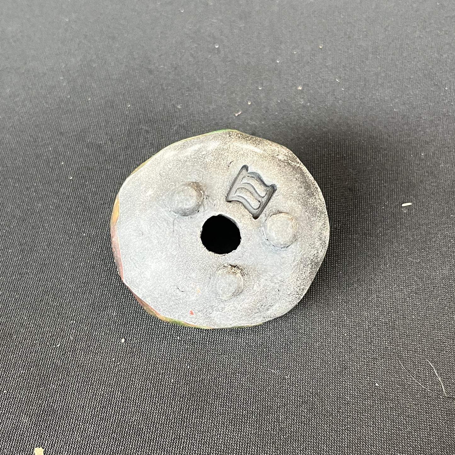 Raku Succulent/Bonsai Pot #15 (Planted)