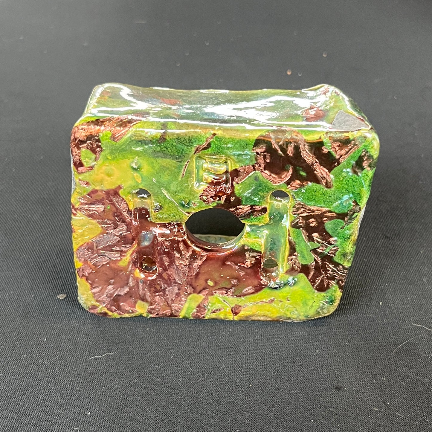 Raku Succulent/Bonsai Pot #6 (No Plant)