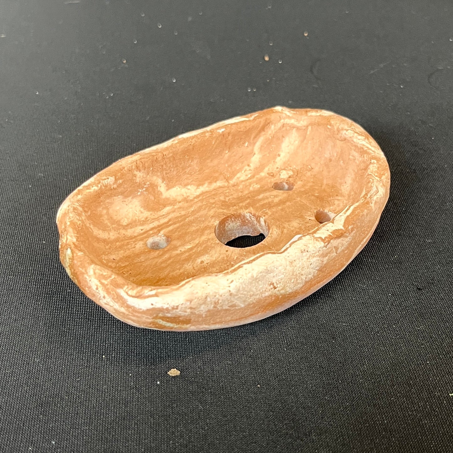 Raku Succulent/Bonsai Pot #9 (Planted)